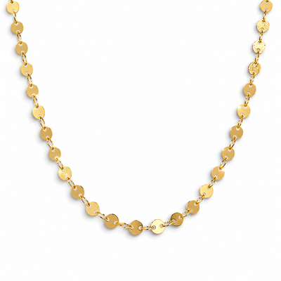 Disc Glow Necklace