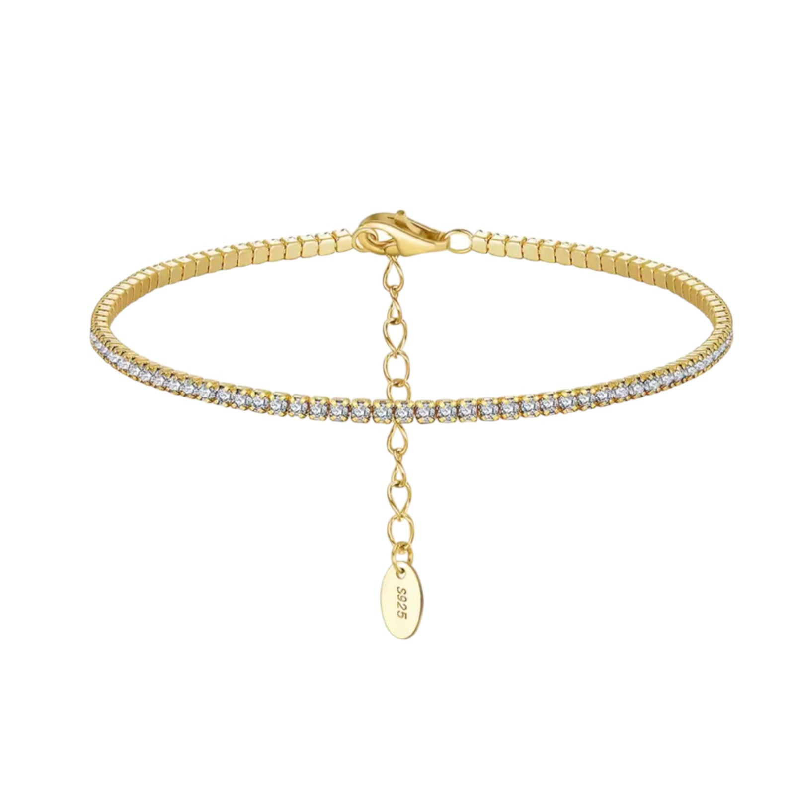 Thin Tennis Bracelet