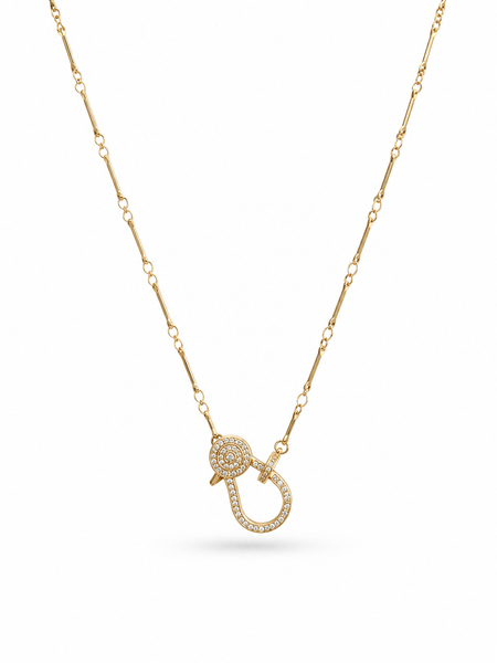 Celeste Lock Necklace