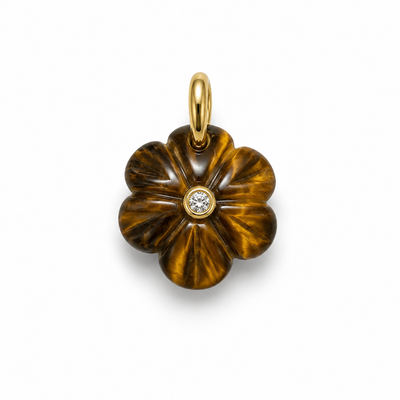 Mini Flower stone charm