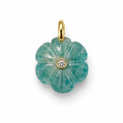 Mini Flower stone charm