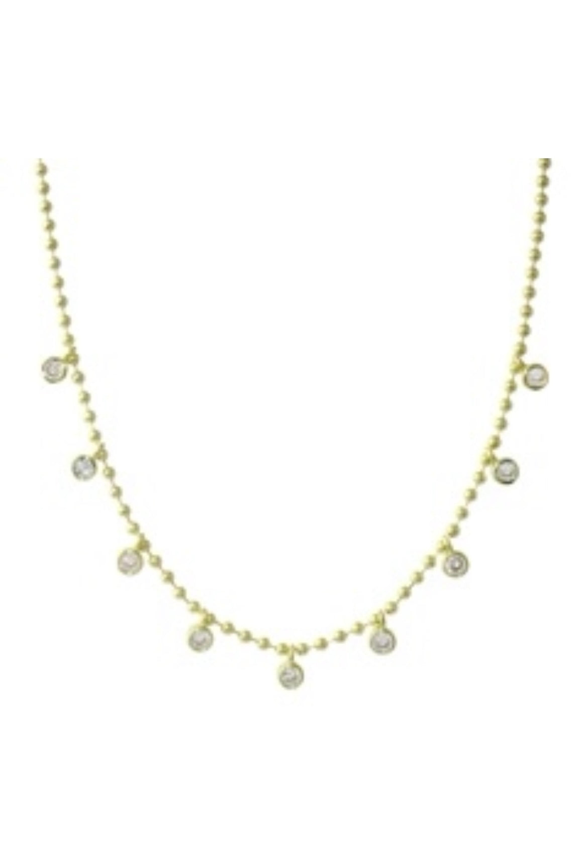 Multi Bezel Necklace