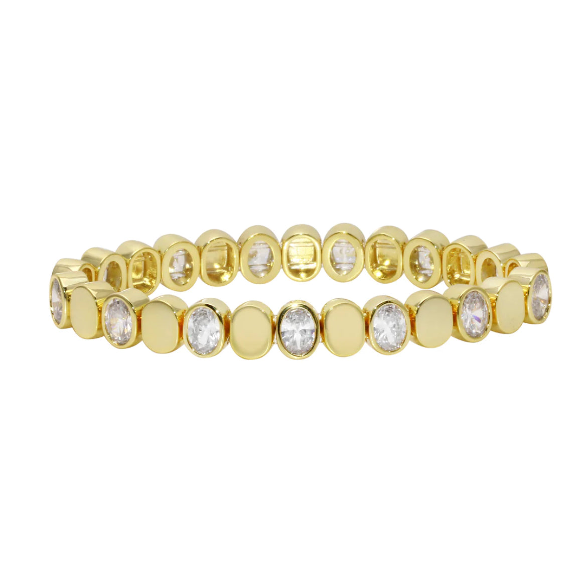 Oval Stretchy Bracelet