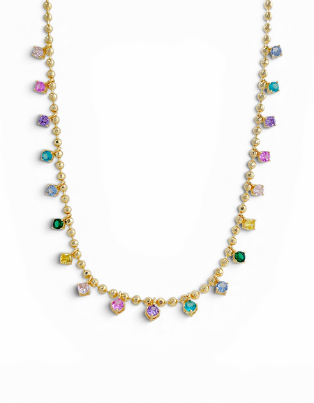 Confetti Charm Necklace