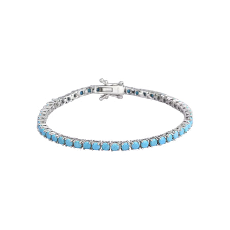 Turquoise Tennis bracelet 3mm