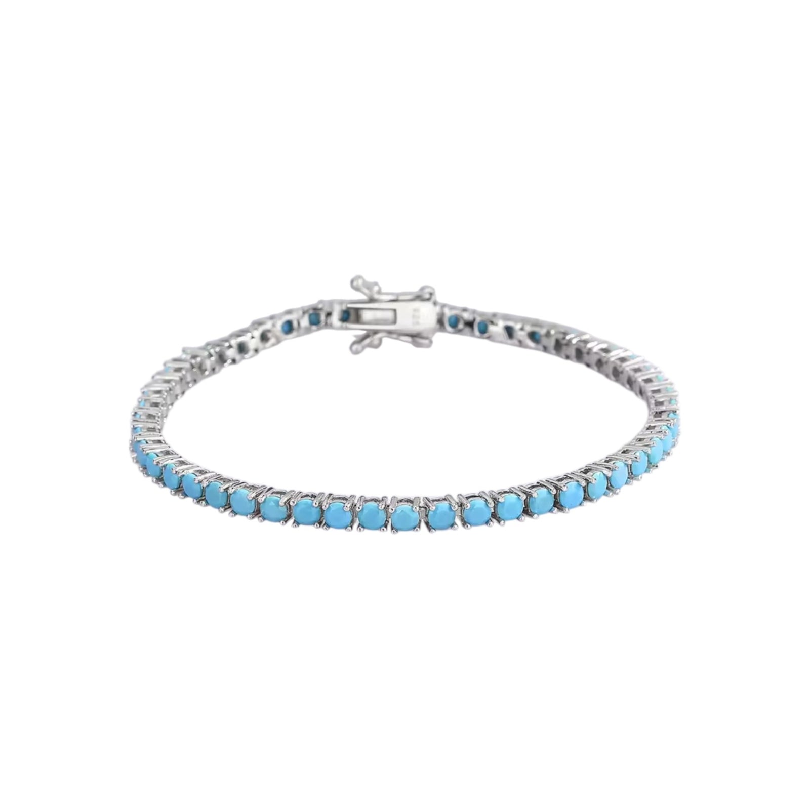 Turquoise Tennis bracelet 3mm