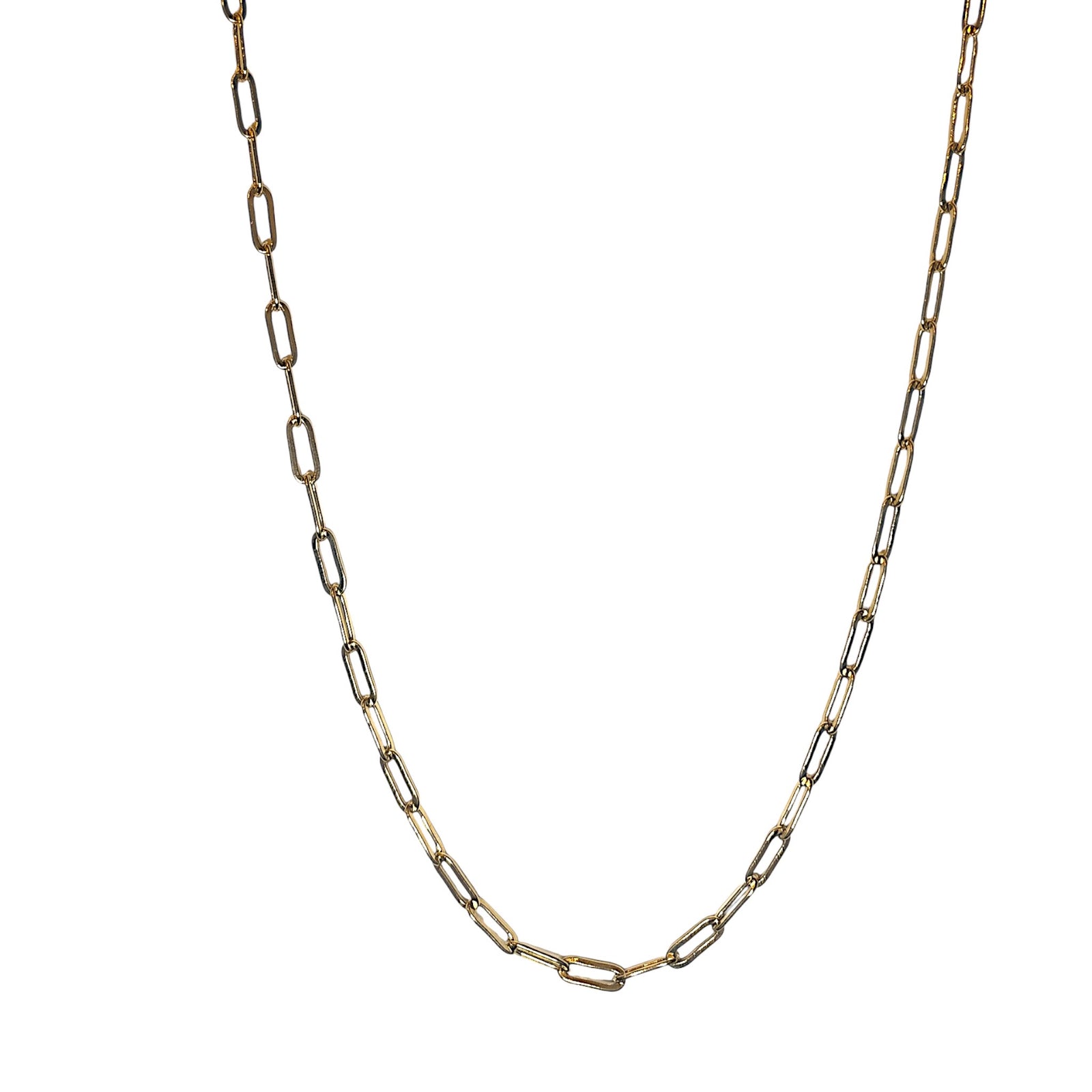 The paper Clip Chain 5mm 20"