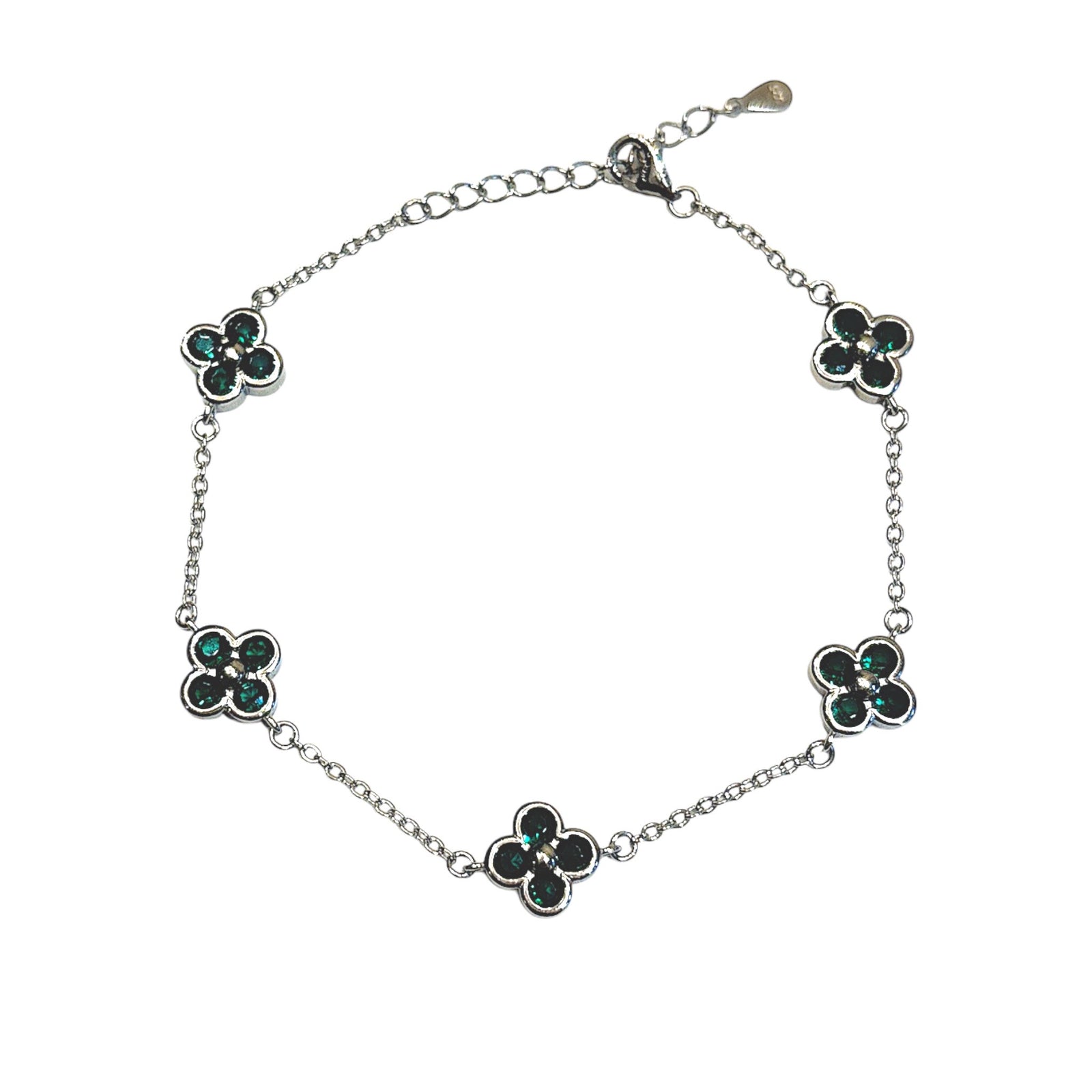 Flower Cz bracelet