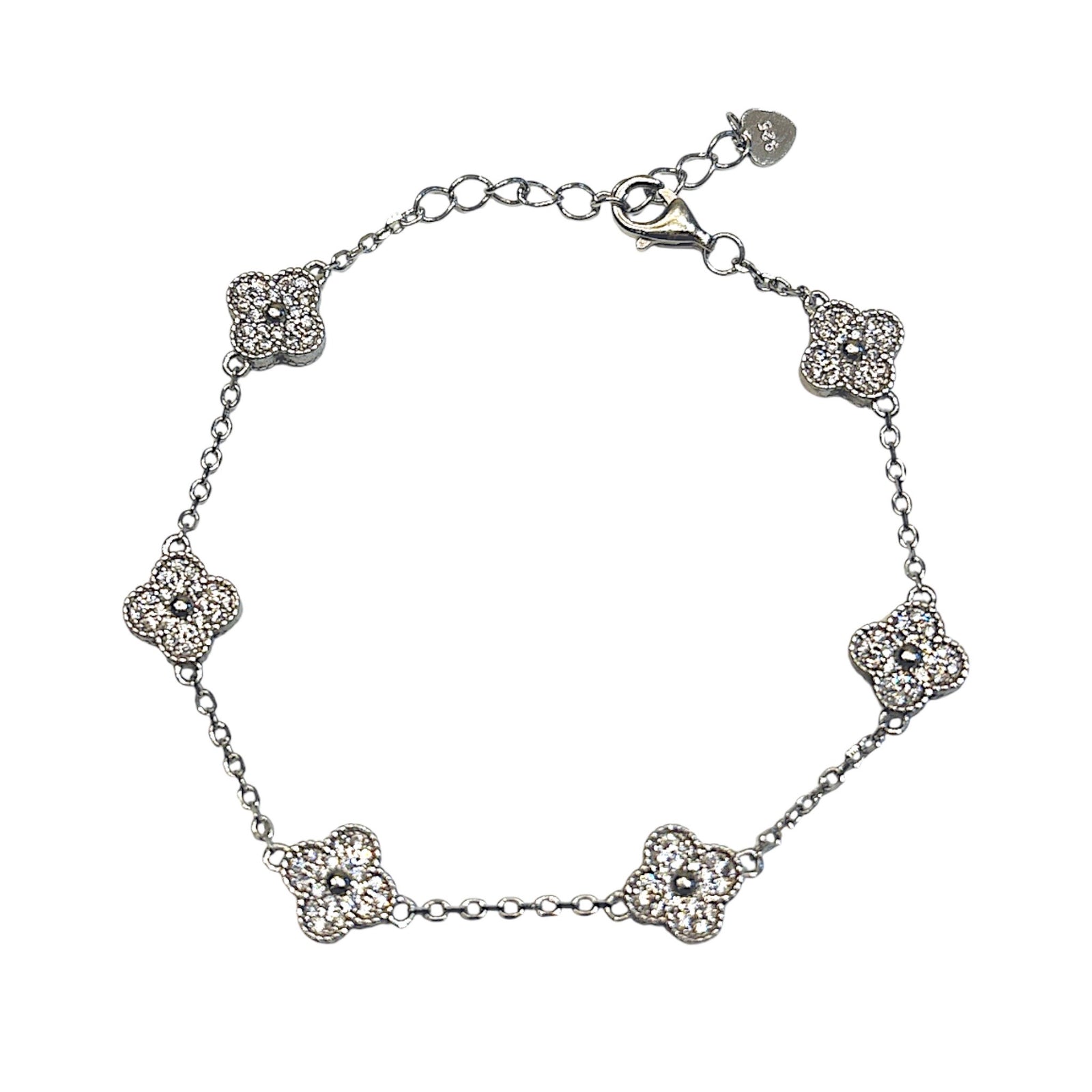 Clover CZ Bracelet