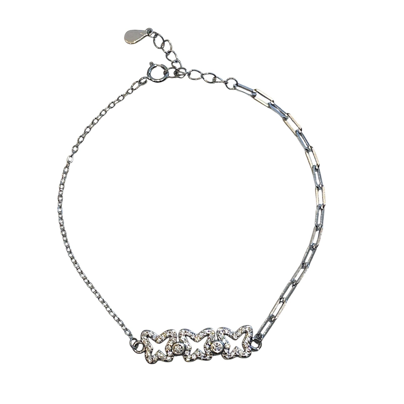 Butterfly Cz bracelet