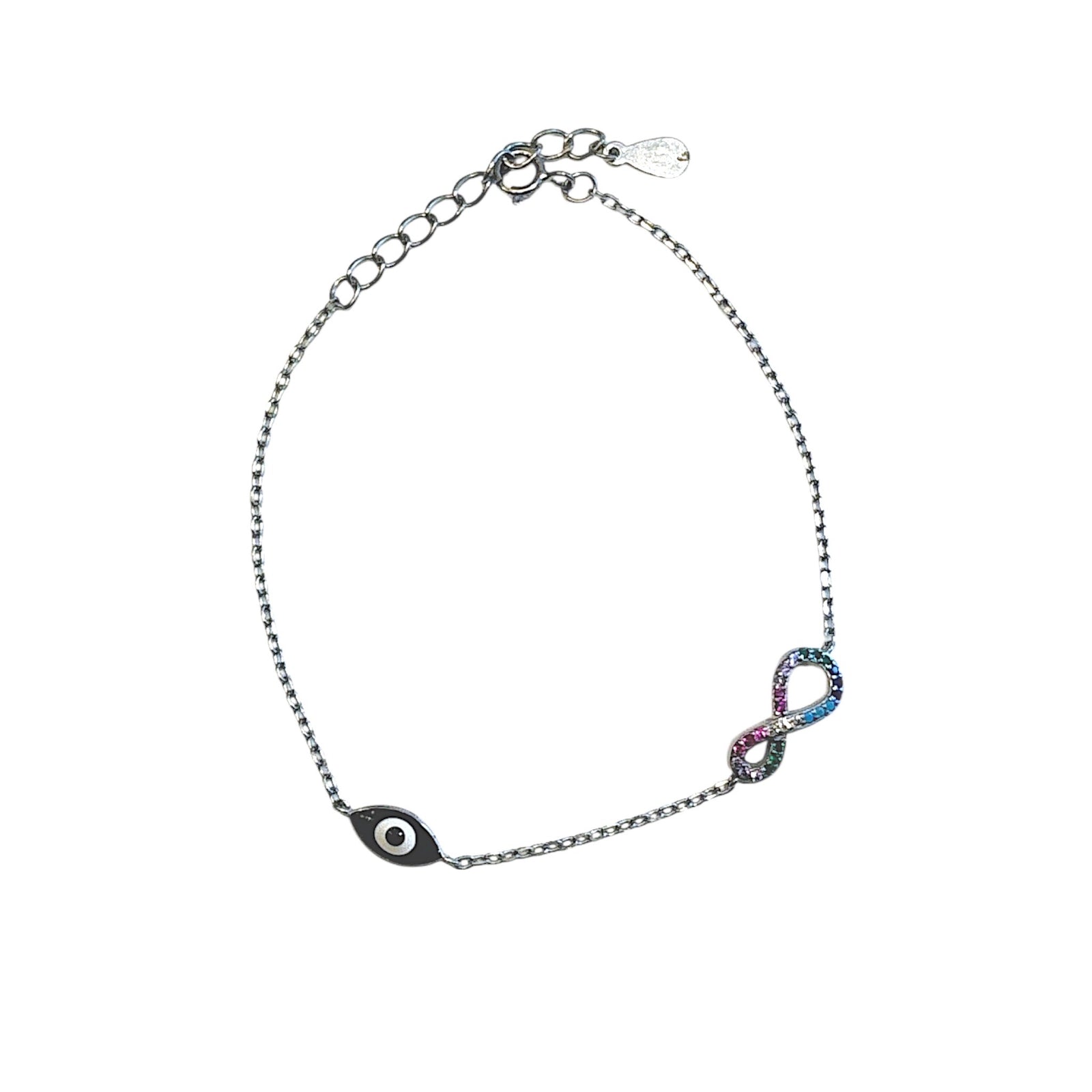 Infiniti Rainbow Baracelet with eye