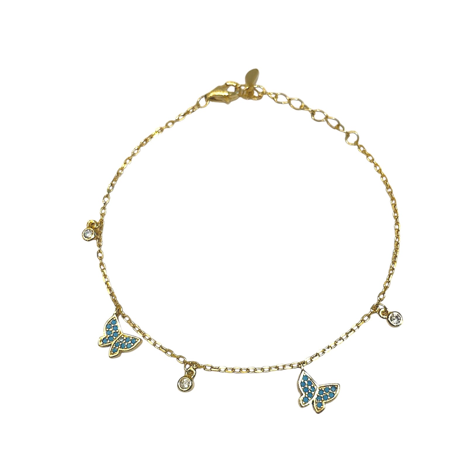 Butterfly Charms Bracelet