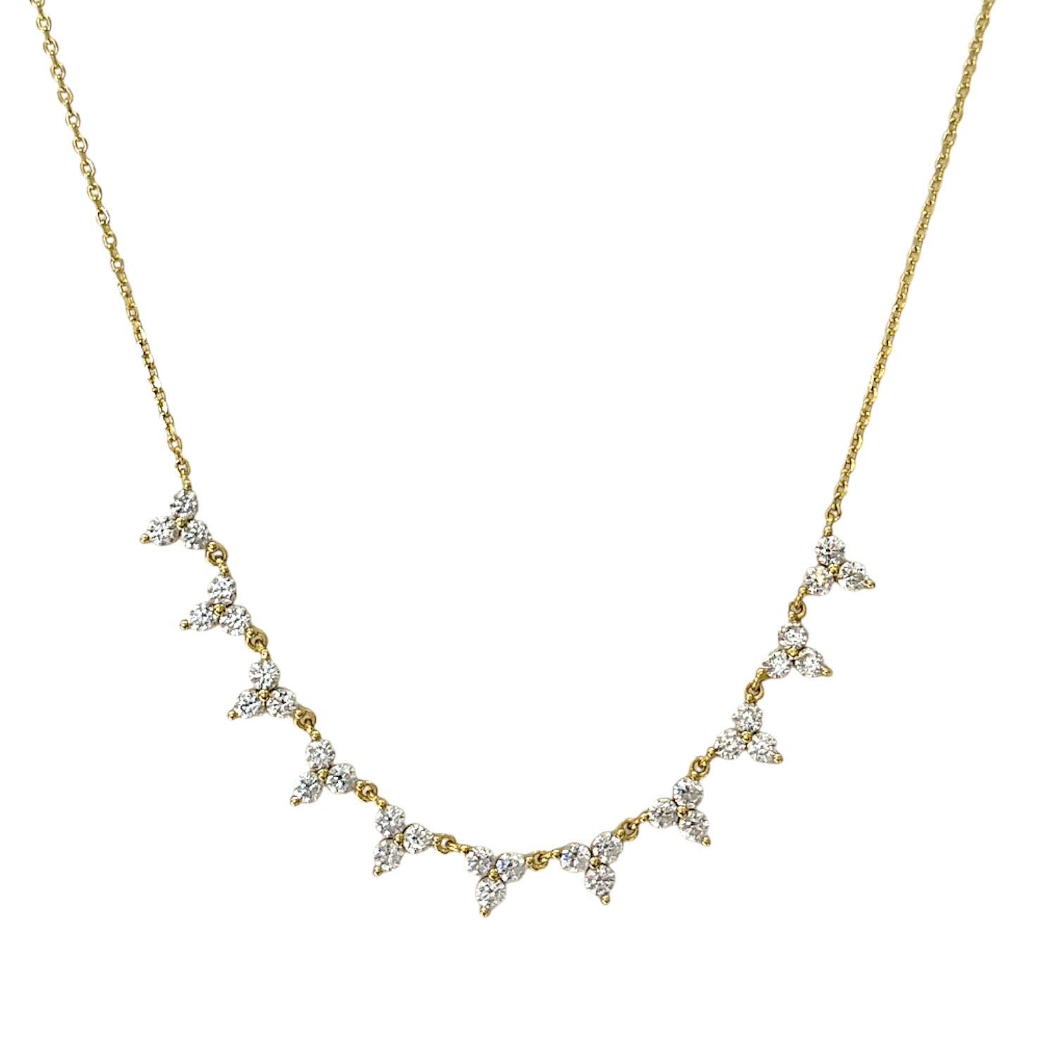 Multi Trinity Necklace