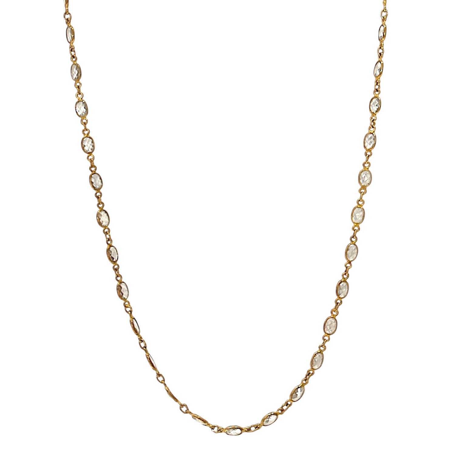 Diamond long Necklace
