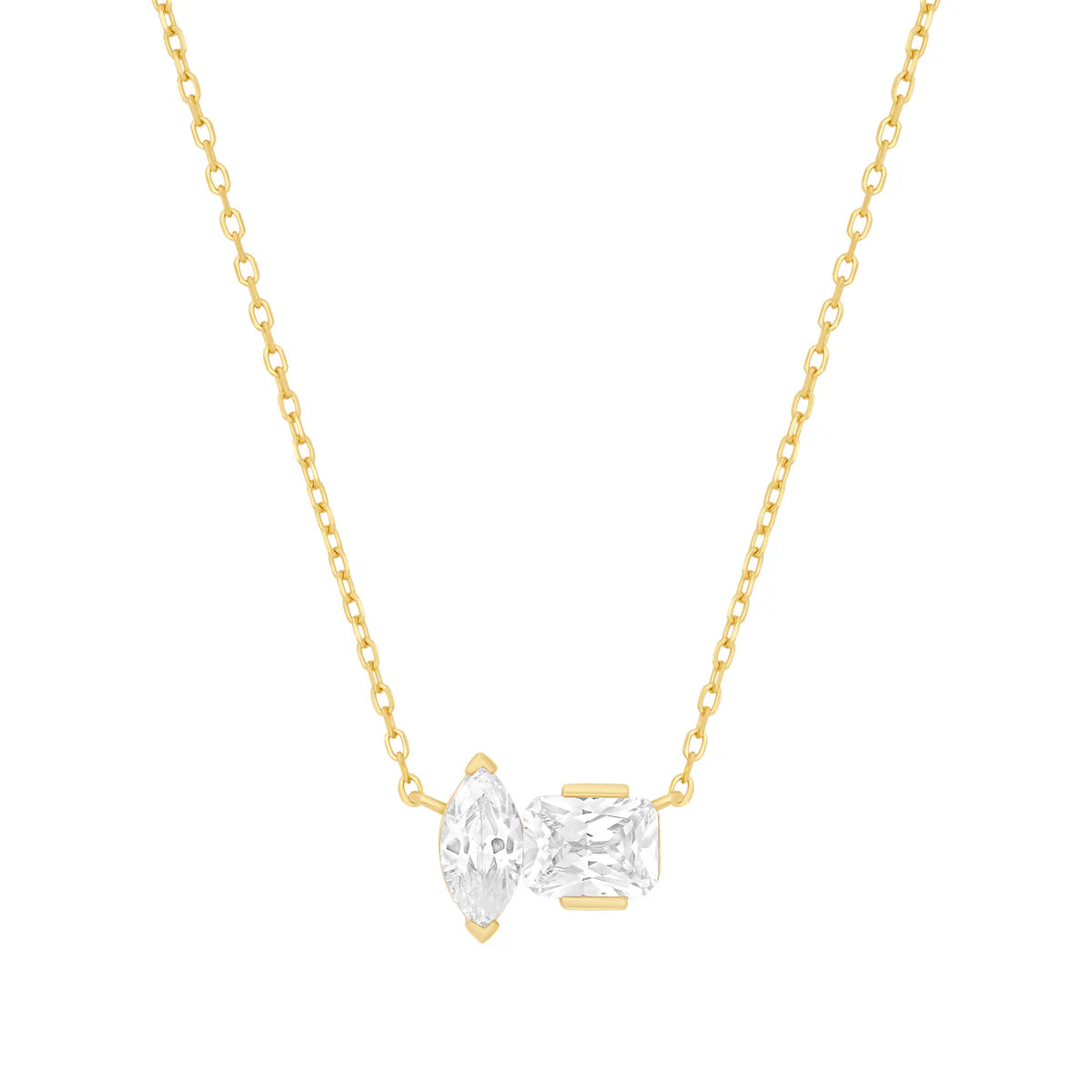 Square Marquis Necklace