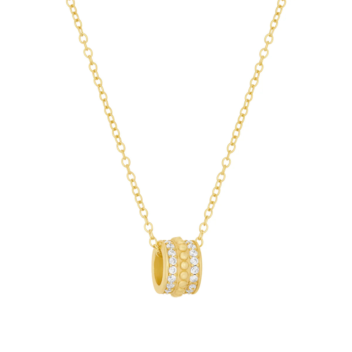 Cz Rondell Necklace