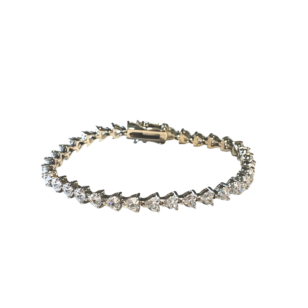 Hearts Tennis bracelet