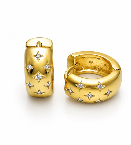 Sparkle stars huggie