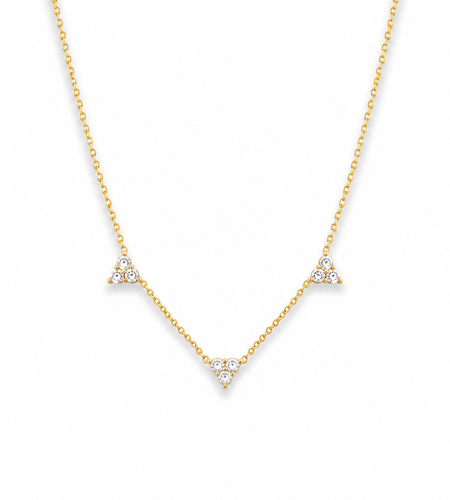 Trinity Spark Necklace