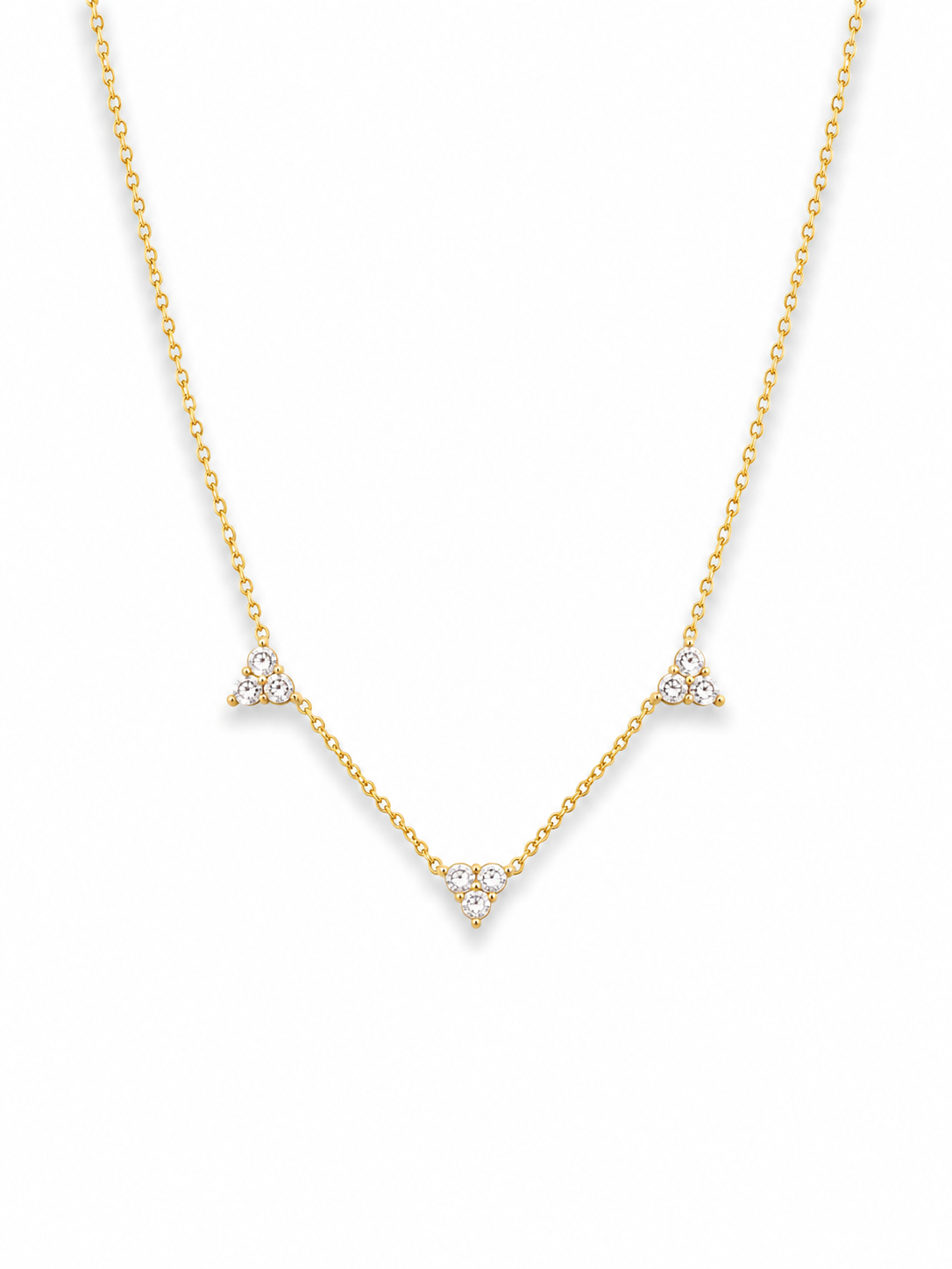 Trinity Spark Necklace