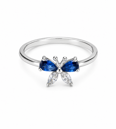 CZ Butterfly Ring