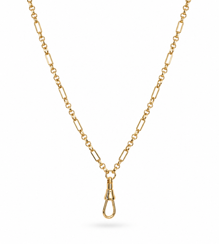 Essential Link Lock Necklace