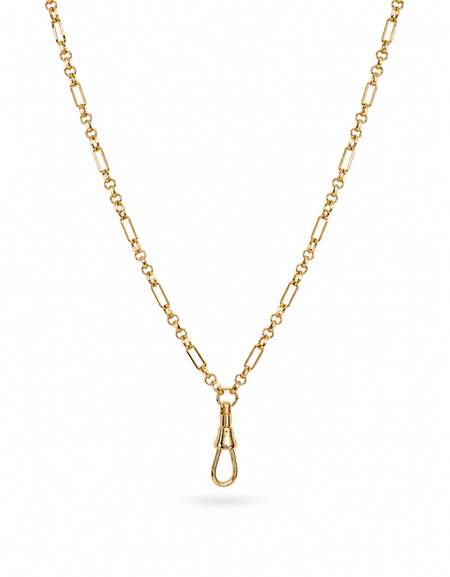 Essential Link Lock Necklace
