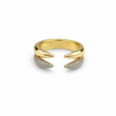 Golden Twist Ring