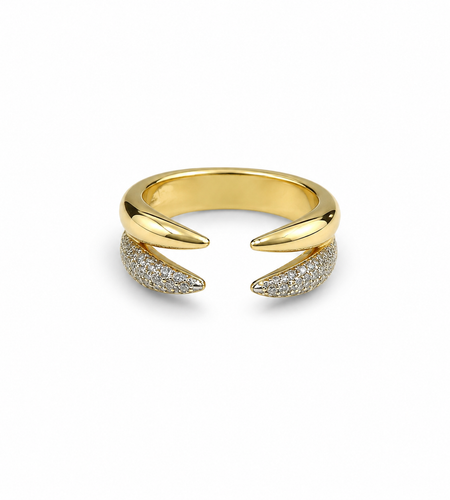 Golden Twist Ring