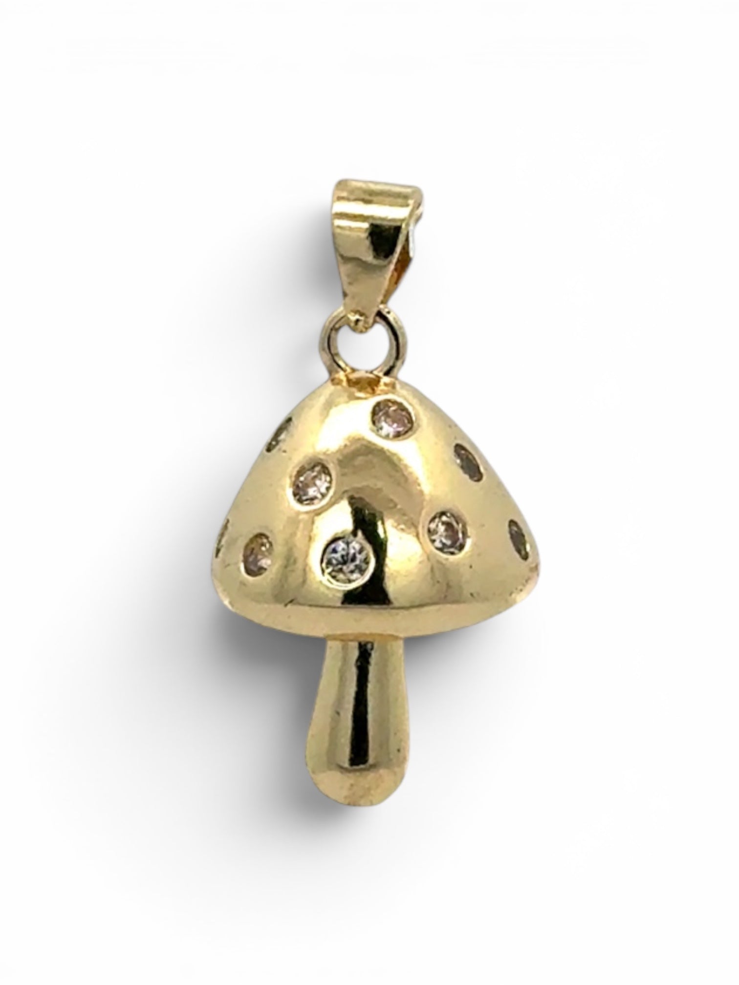 Mushroom Crystal Charm