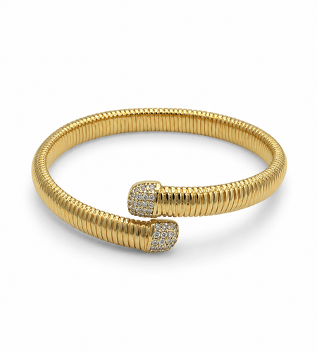 Luxe Coil Cuff Bracelet
