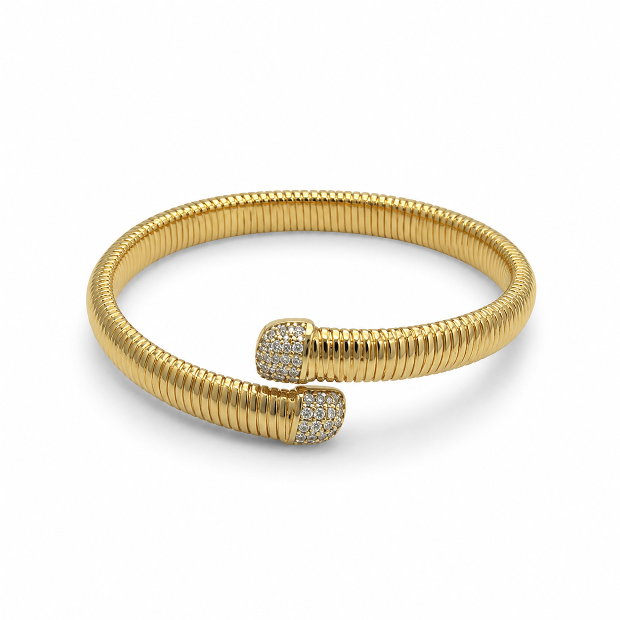Luxe Coil Cuff Bracelet