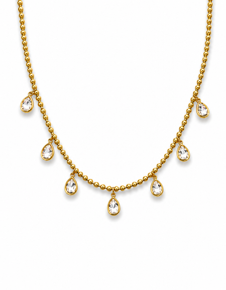 Golden Drops Necklace