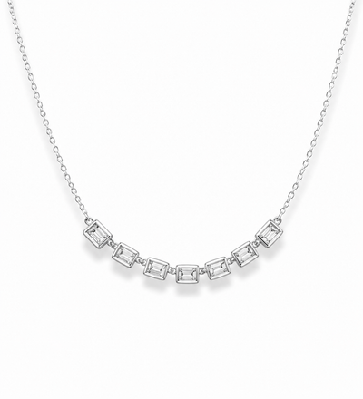 Square frame necklace