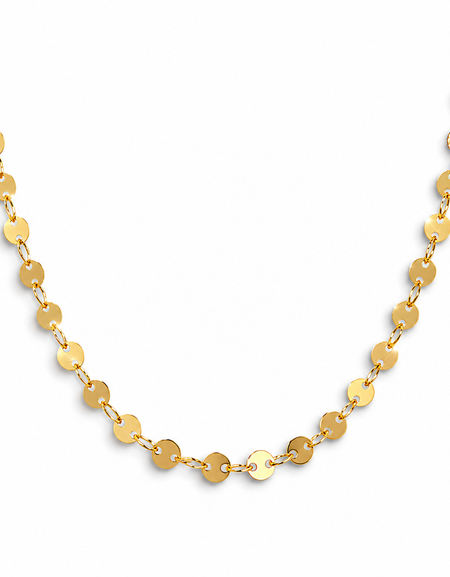 Disc Glow Necklace