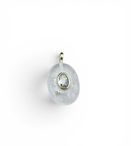 Quartz charm