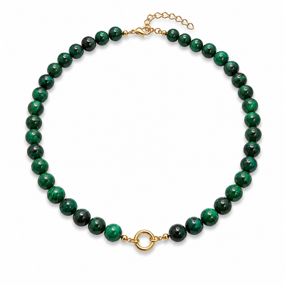 Malachite Statement Necklace