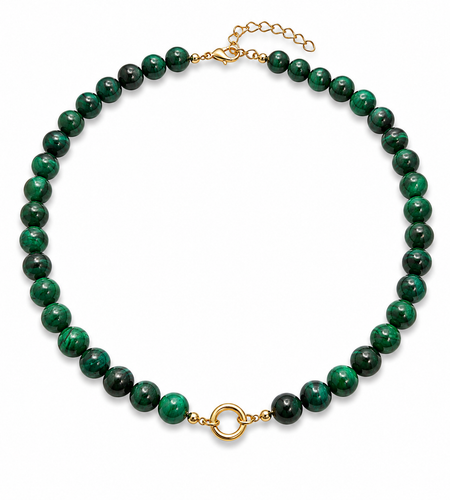 Malachite Statement Necklace