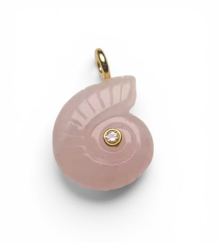 Snail Natural Fish Charm