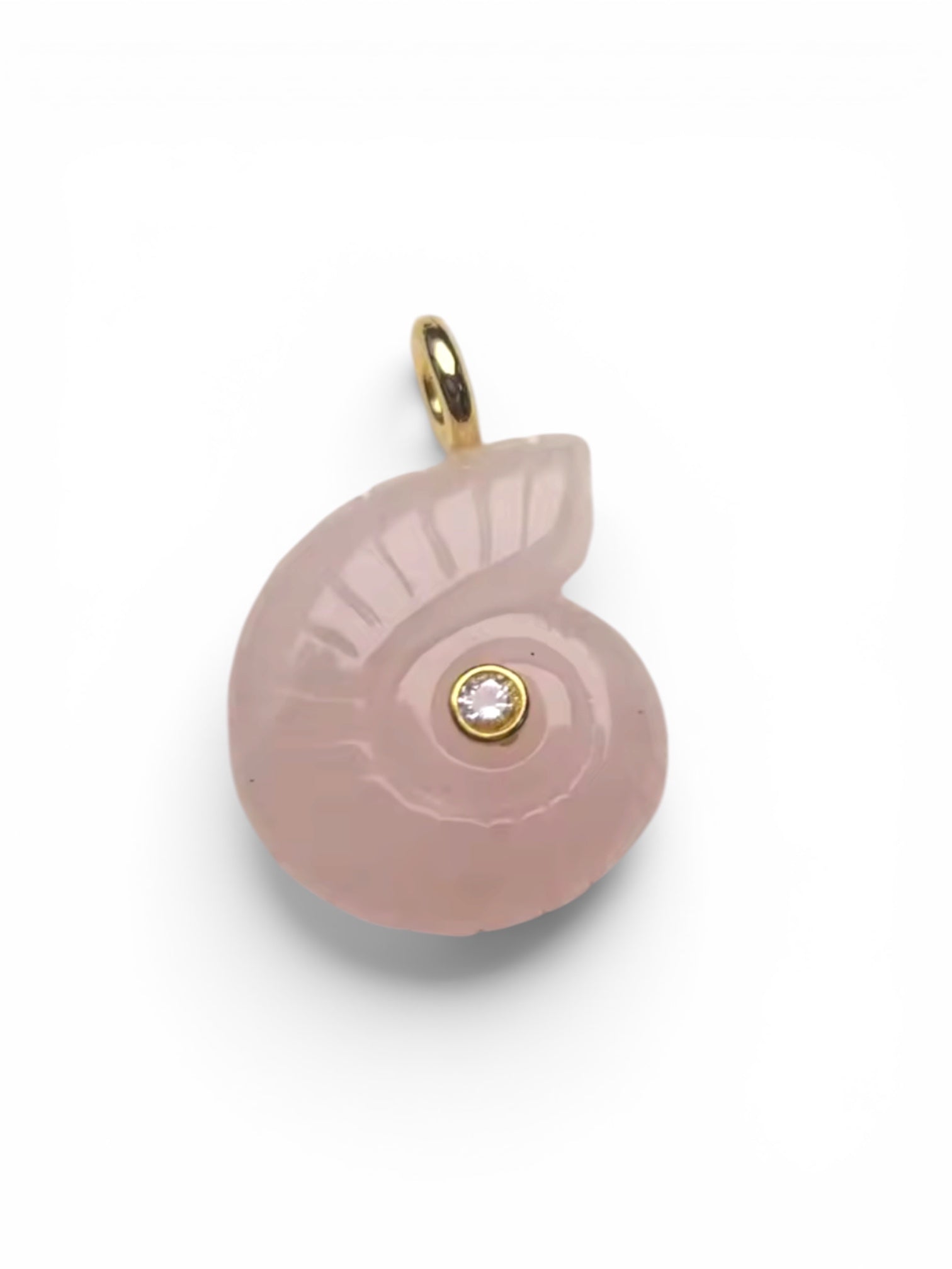 Snail Natural Fish Charm