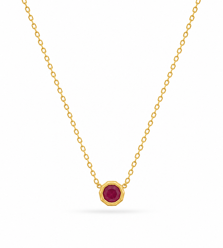 Classic Solitaire Necklace
