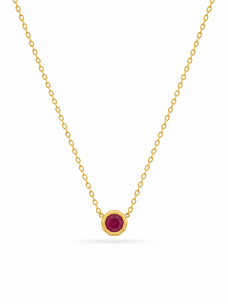 Classic Solitaire Necklace