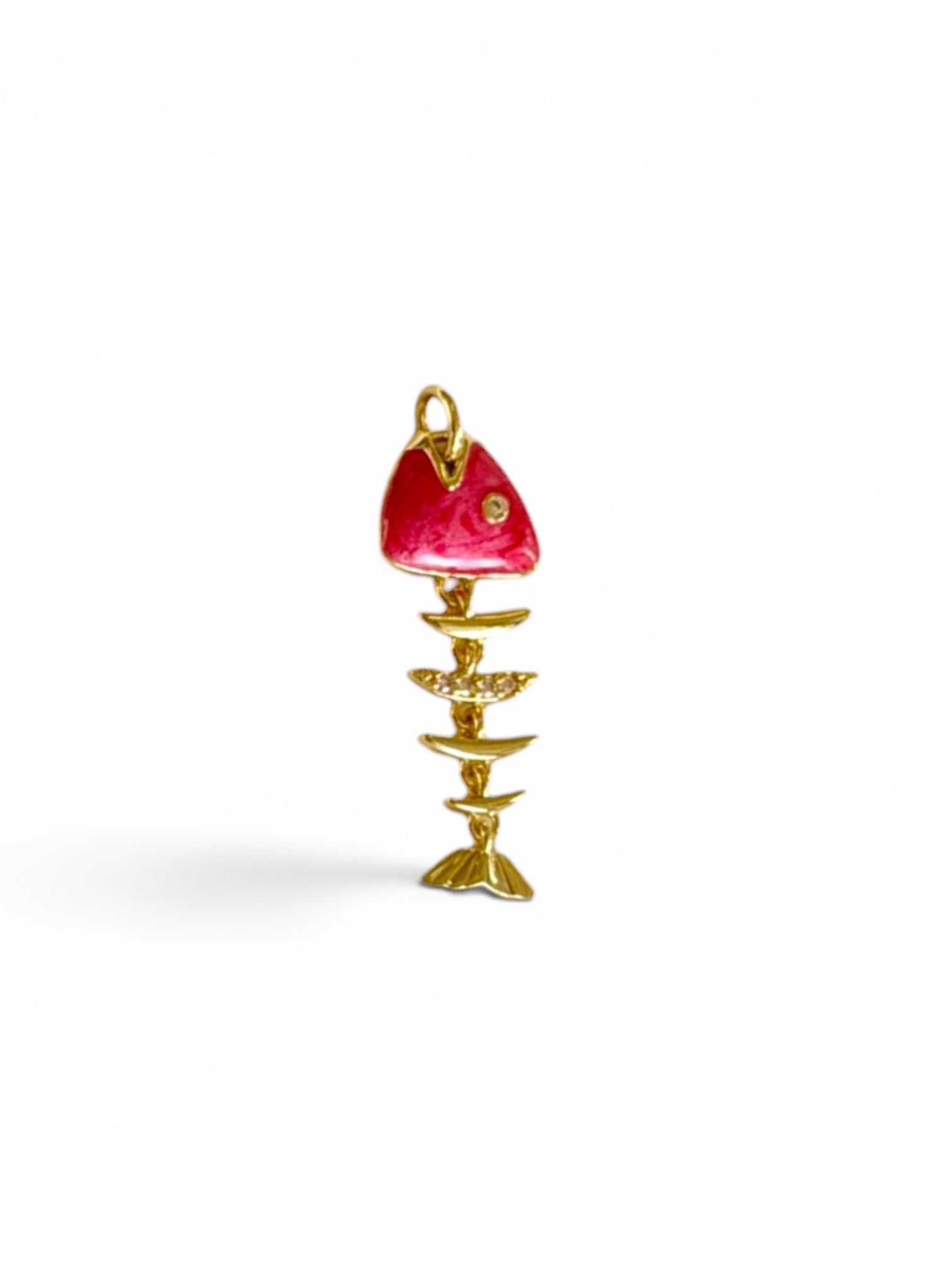 Enamel Fish charm