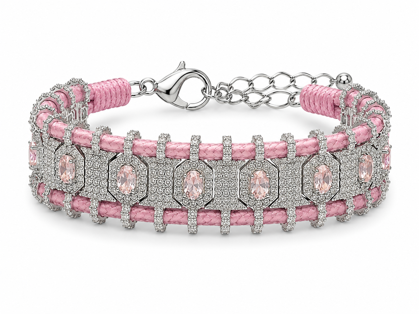 Royal  Crystal Cord Bracelet