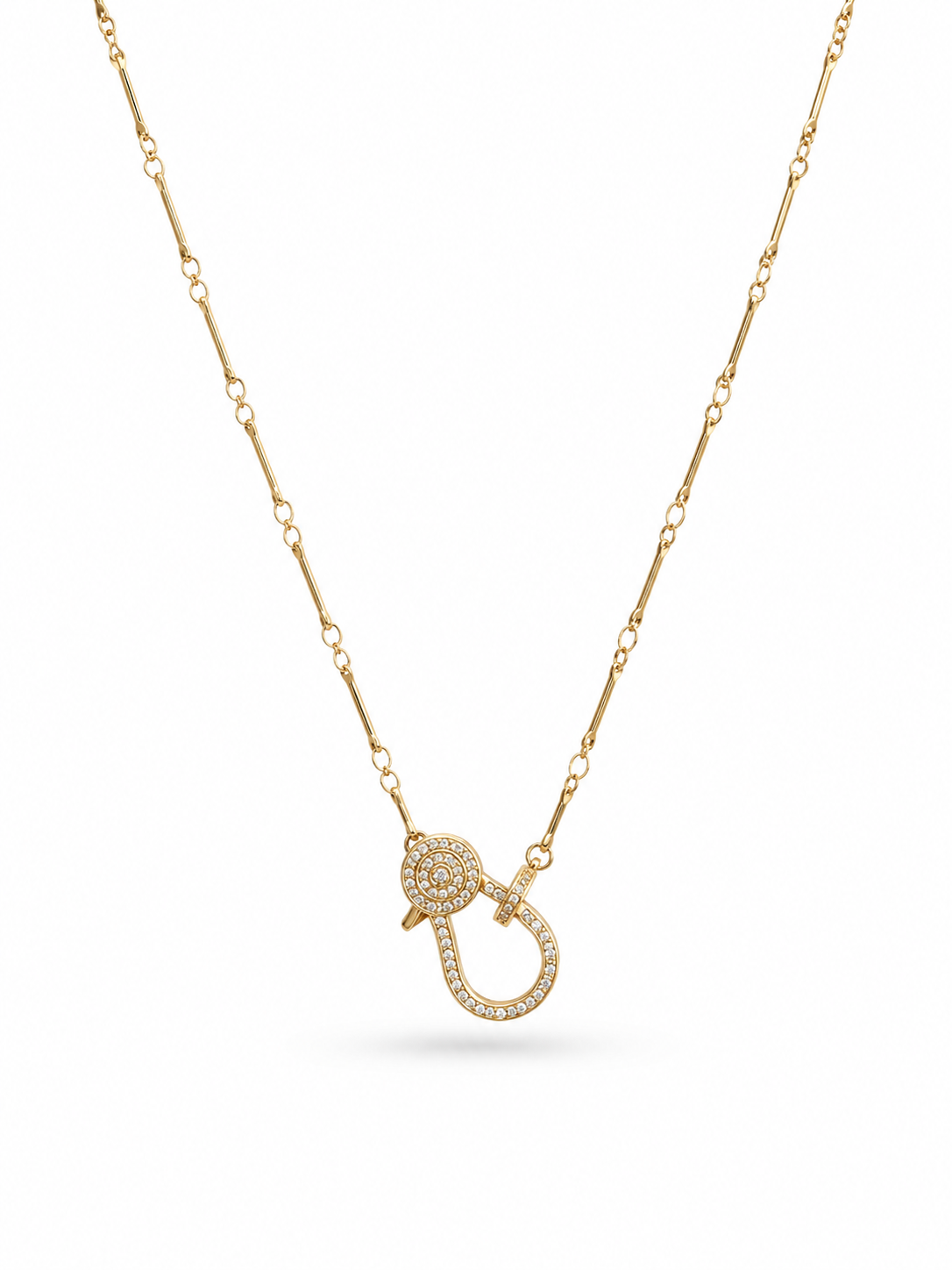 Celeste Lock Necklace