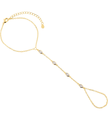 Marquise Hand Chain Bracelet
