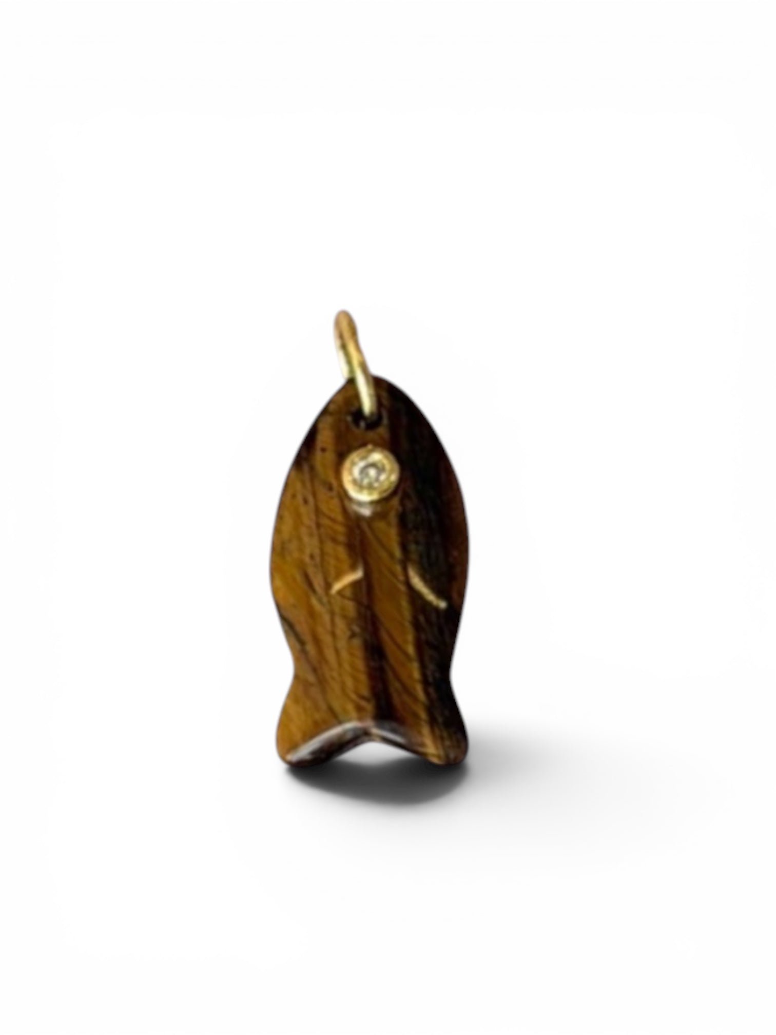 Little Fish Gem Stone Charms