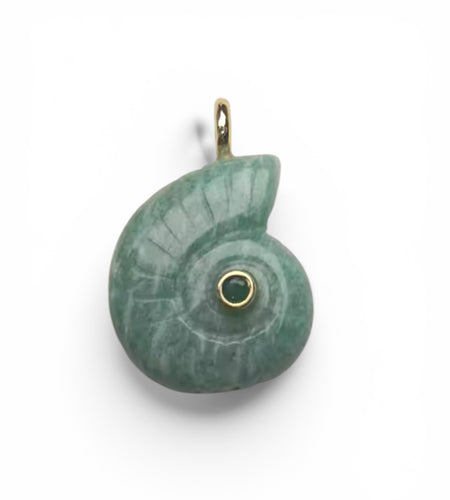 Snail Natural Fish Charm