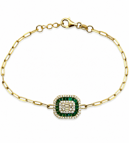 Pulsera Emerald Luxe