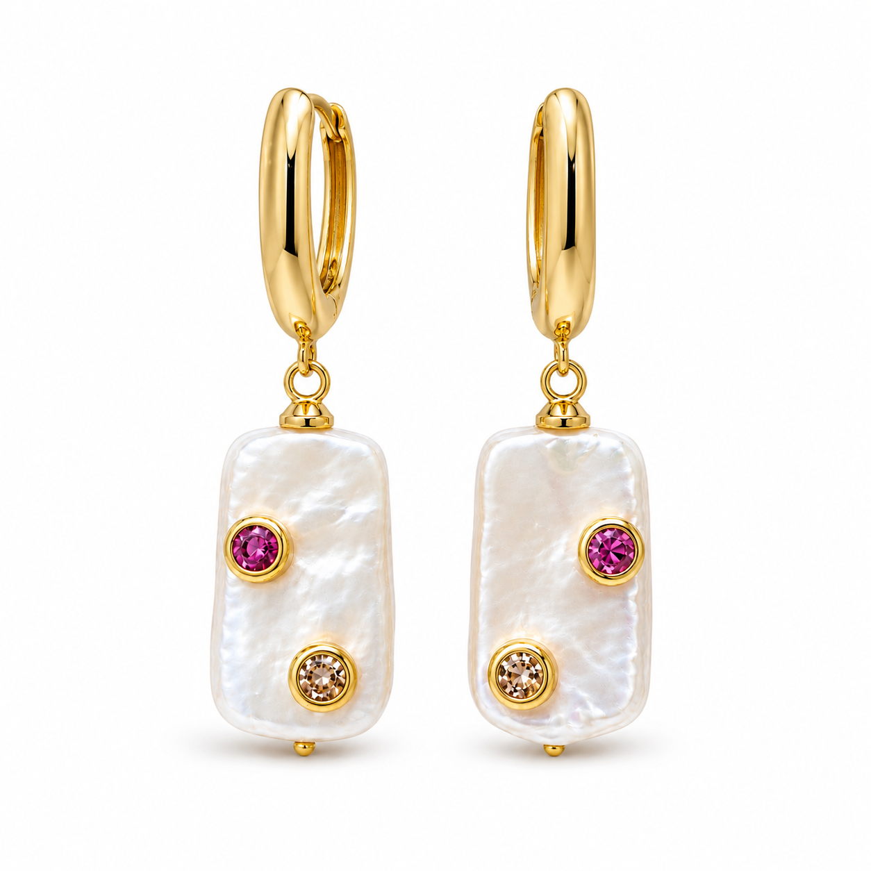 Pearl Glow Drop Earrings